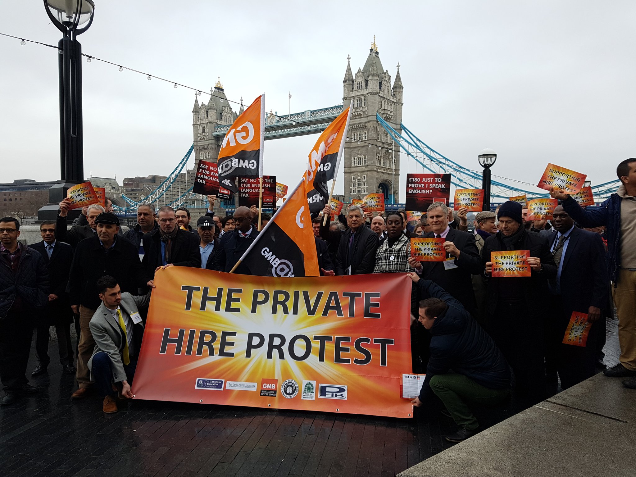 GMB prepares legal action against TfL